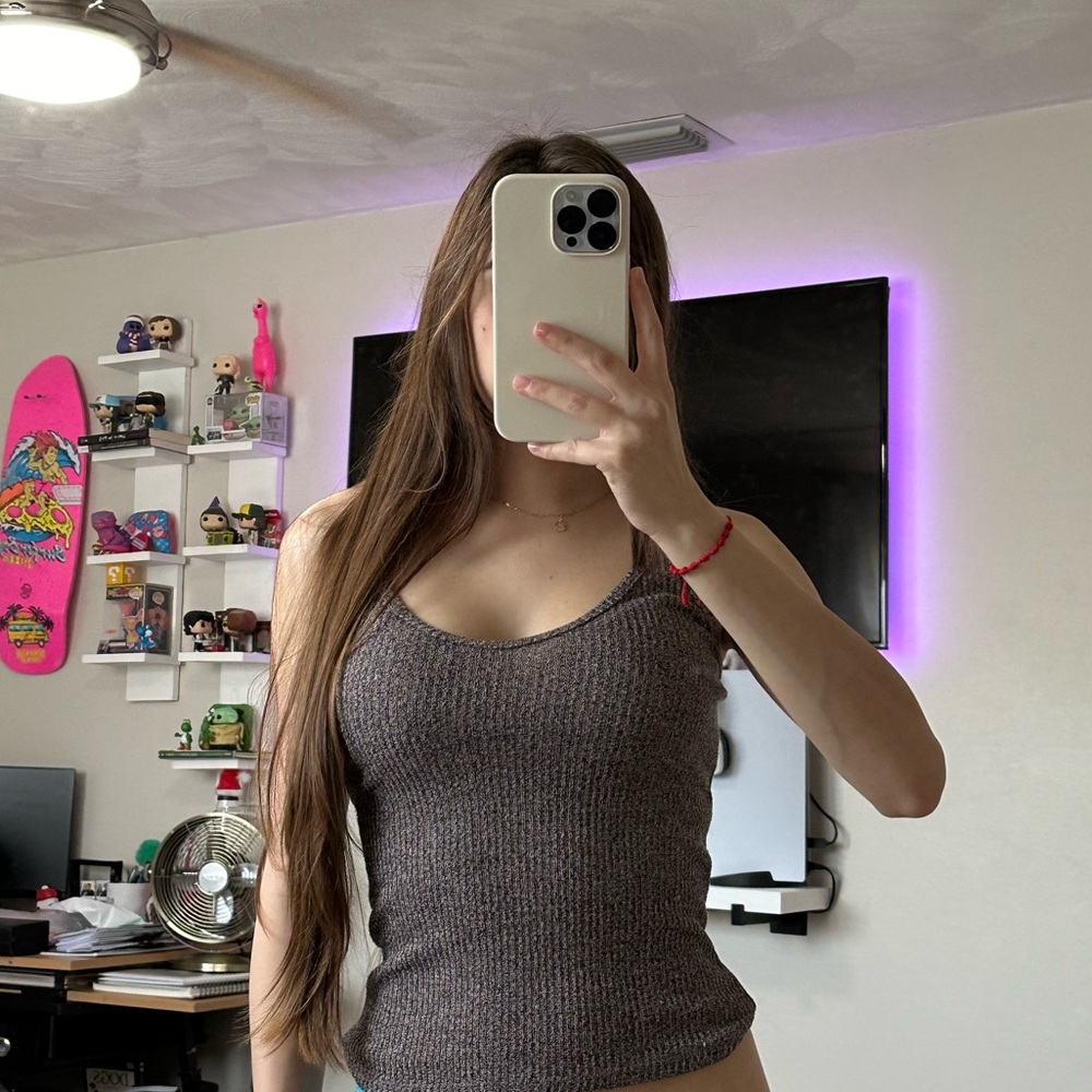 Purple Snow Tank top